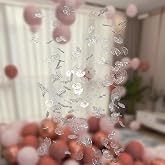 DeiryuRay Balloon Clips 100Pcs Transparent for 5&ndash;12 Inch Latex Balloons &ndash; Easy Tie-Free for Helium &amp; Air, Durable Plastic Balloon Clips for Wedding, Birthday, Party Decorations