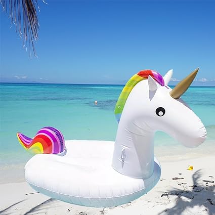 unicornio hinchable carrefour