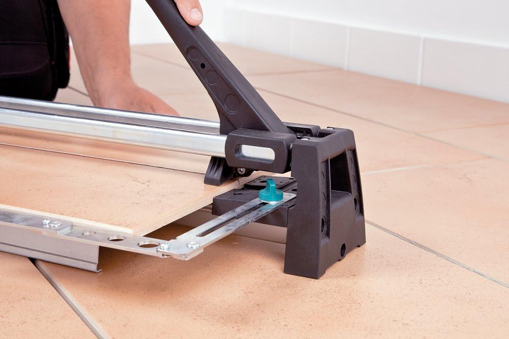 wolfcraft TC 600 Tile Cutter I 5558000 I The basic tile cutter, Schwarz, 240 x 780 x 240 mm - Image 5