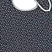 Duro-Med Mealtime Protector, Fancy Print Navy