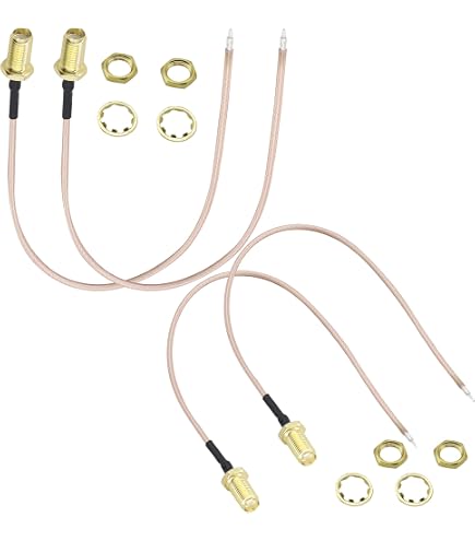 NA SMA Female To 3.5mm Mono 1/8\" TS Stereo Plug ï¼10 Feetï¼