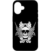 Papa the Legend Skull Sunglasses Wings Funny Case for iPhone 16
