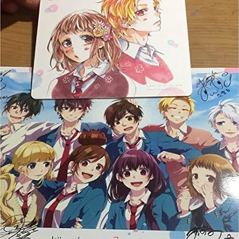 Amazon ずっと前から好きでした 告白実行委員会 特典 サイン入りポートレート コースター 神谷浩史 戸松遥 梶裕貴 阿澄佳奈 鈴村健一 豊崎愛生 代永翼 雨宮天 Gero アイドル 芸能人グッズ 通販