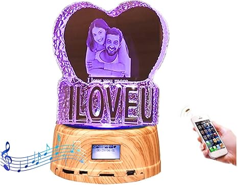 personalized bluetooth night light