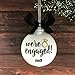 Engaged Ornament, Engagement Christmas Ornament, Personalized Engagement Ornaments