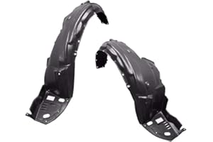 Parts N Go 2008-2012 Accord Sedan Fender Liner Pair Driver & Passenger Side Splash Guard - HO1248138 74150-TA5-A00, HO1249138 74100TA5A00