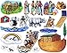 Noah's Ark Felt Figures for Flannel Board Bible Stories-precut Toggle Size (Toggle Size Precut (adult 2-4