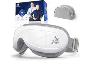 BOB AND BRAD Eye Massager FSA Eligible/HSA Eligible, EyeOasis 2 Heated Eye Mask for Migraines with Music, Smart Migraine Massager Reduce Dry Eyes Improve Sleep, Christmas Birthday Gifts for Women Men