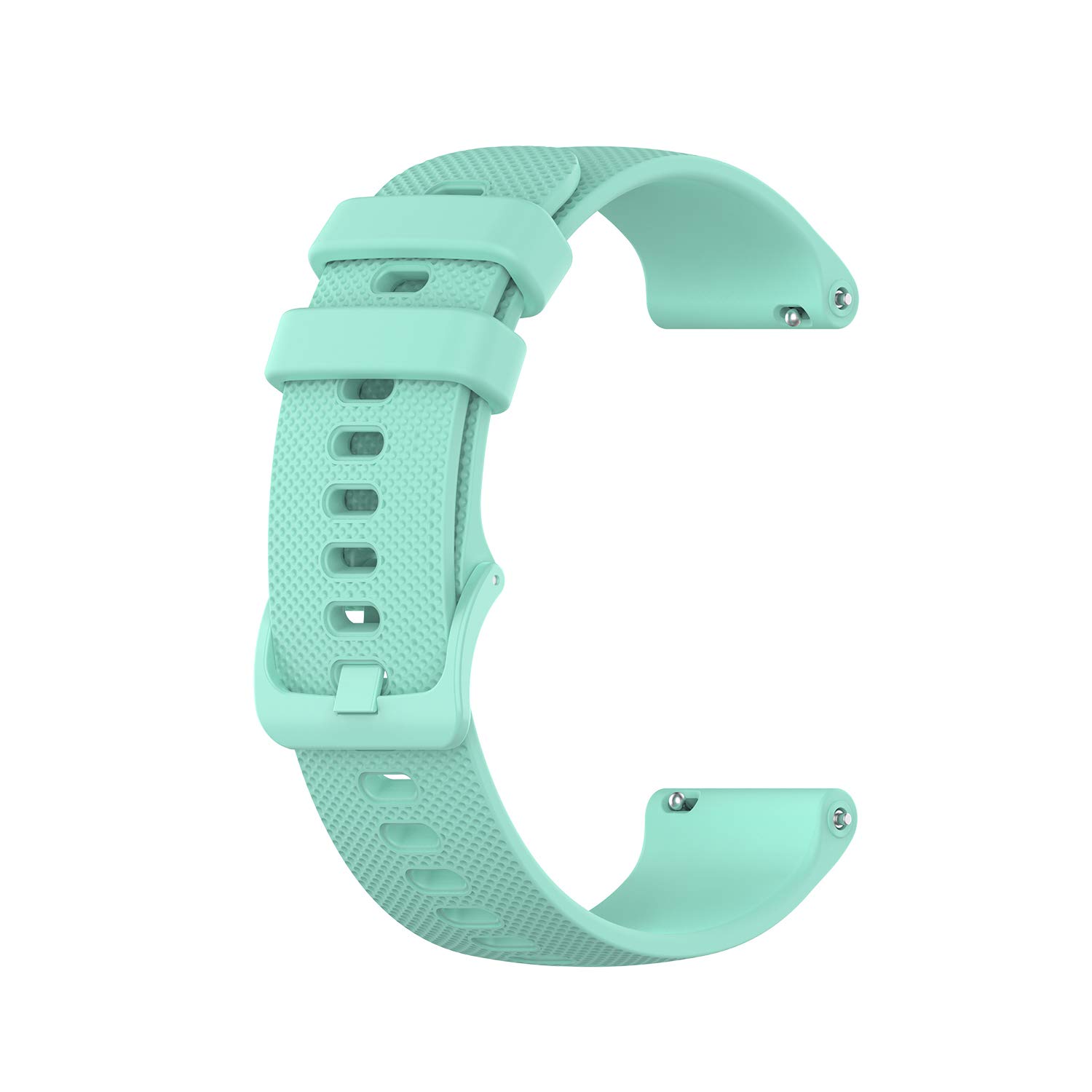TenCloud Silicone Bands Compatible with Garmin Vivomove 3S/Vivoactive 4S/Venu 2S Strap, Soft Silicone Replacement Wristband Arm Band for Vivoactive 4S&Vivomove 3S&Venu 2S Smartwatch (Teal)