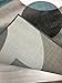 Modern Circles Blue Area Rug 5' 3
