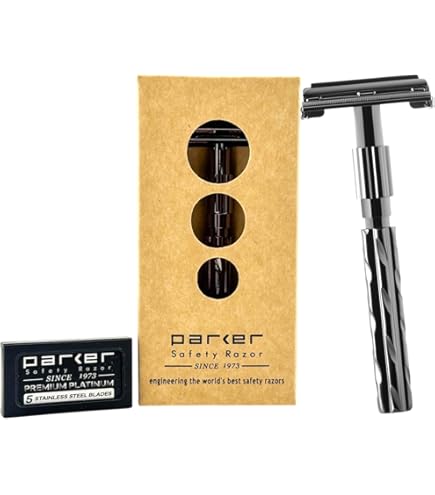 Amazon.com: Parker 74R Rose Gold Butterfly Double Edge Safety