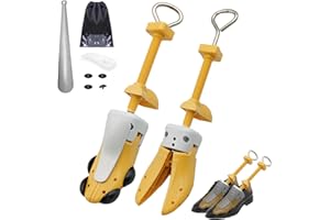VIVEBEI Shoe Stretcher for Women and Men with Wide Feet, Shoe Tree Width and Length Adjustable 4-way Stretch