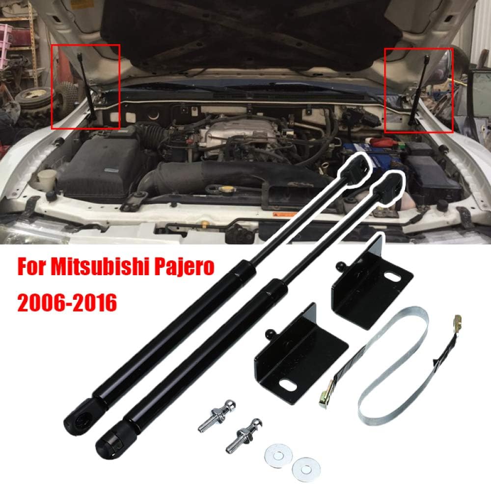 OBCWSG For Mitsubishi Pajero 2006 2007 2008 2009 2010-2016, Car Front Engine Struts Bar Hood Shock Lift Strut Support Auto Accessories