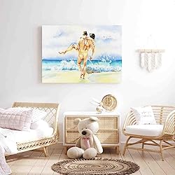 Men'S Art-Watercolor Painting Gay Man-Gay Art
