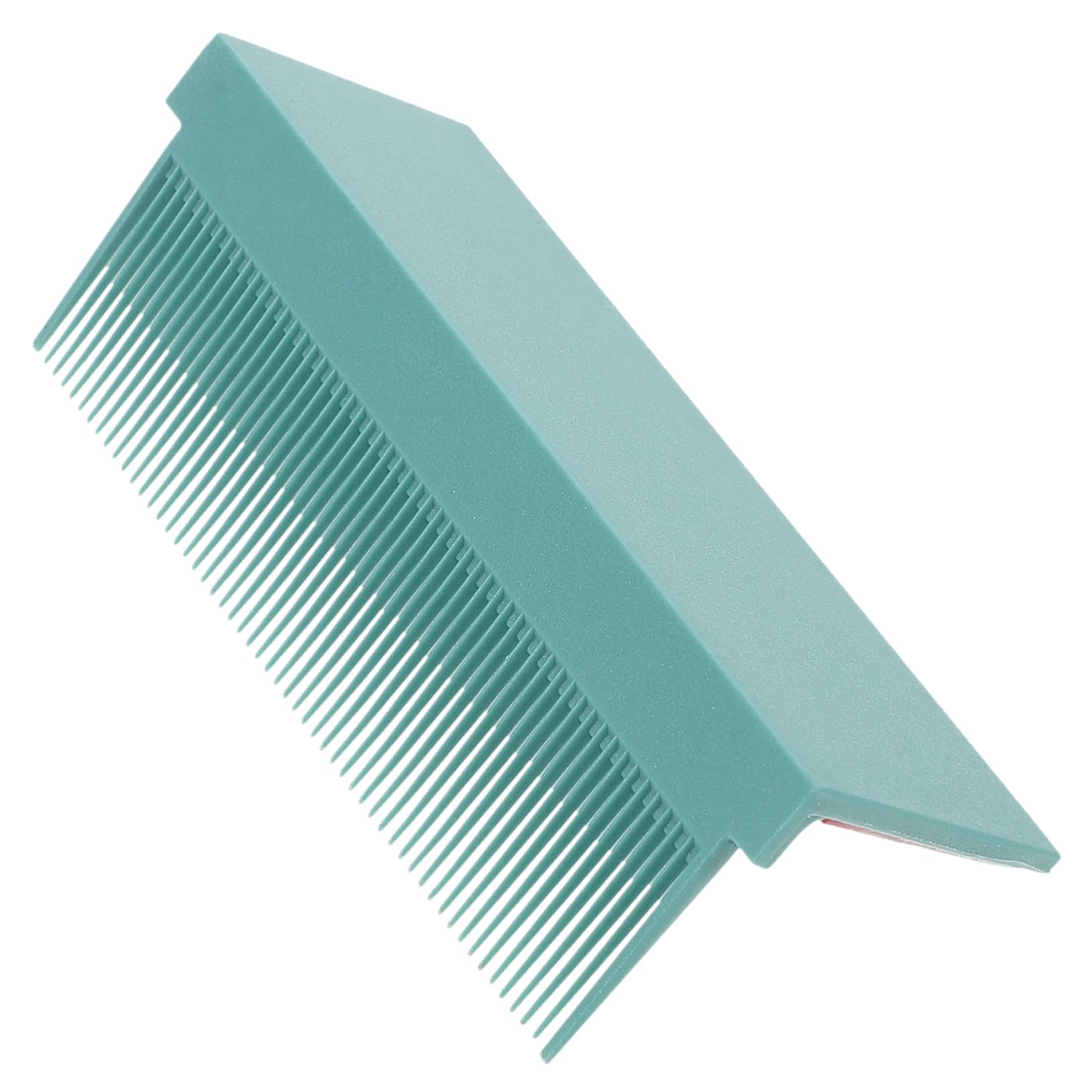 minkissy Kamm für glattes Haar Salonkämme Haarschneidekamm Trimmkämme Kammaufsatz aus Flacheisen Nylon Grün