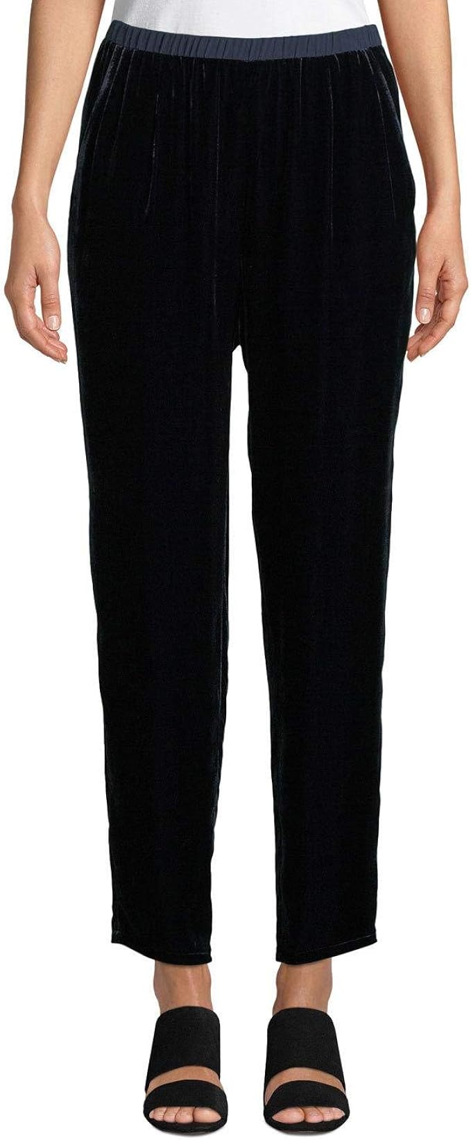 midnight velvet pants