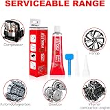 flintronic RTV Engine Sealant 650°F High Temp Silicone 70ml Red view 5