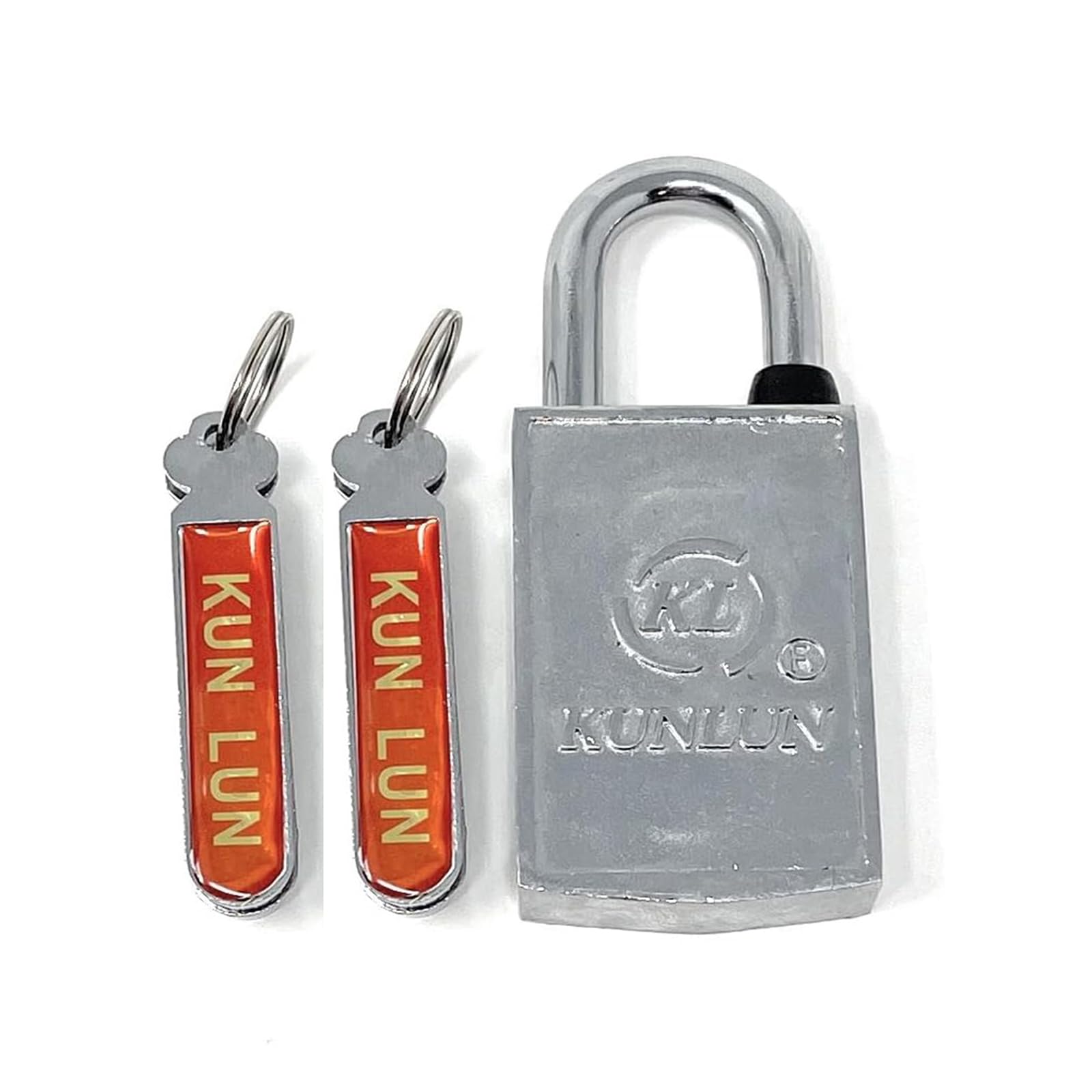 Magnetic Padlock, Magnet Lock Alloy Material, Non-Porous, Rainproof, Rust-Proof, Anti-Theft, Suitable for Meter Box Door, Garage Door, Cabinet Door (2 Deys)