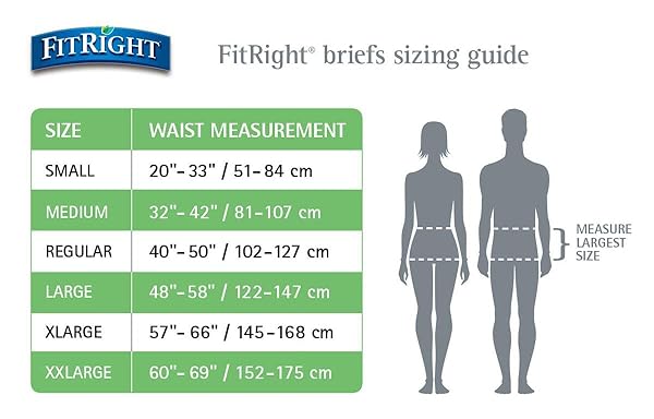 MEDLINE FITEXTRAXLG FITEXTRAXLGZ FITRIGHT EXTRA BRIEFS (PACK OF 20)