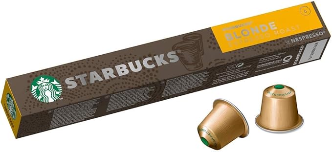 Starbucks By Nespresso Blonde Espresso Roast 10 Capsules Lot De 3 Livraison Gratuite Amazon Fr Epicerie