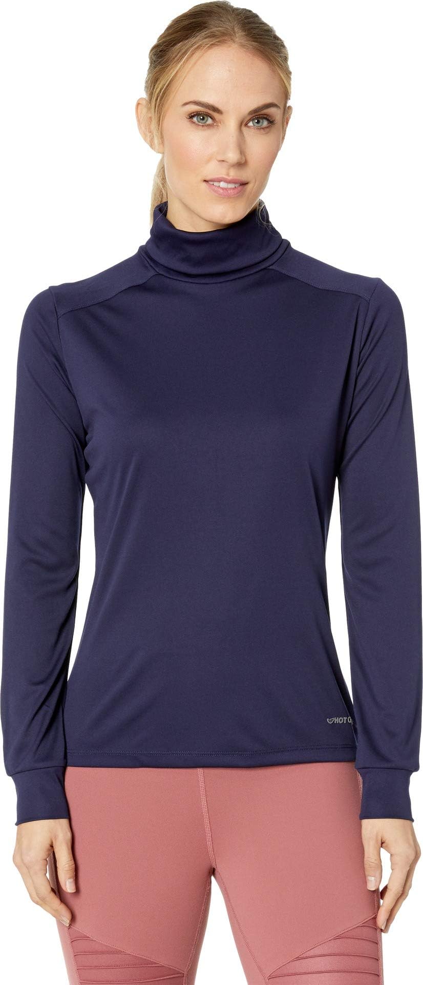 Hot Chillys Women's Peach Roll T-Neck Base Layer Top