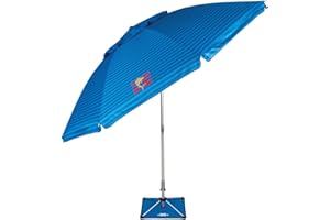 Sepras T0MMY BAHAMA 8 ft Beach Umbrella with wind vent and sand anchor