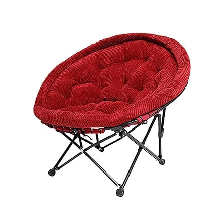 Amazon Com Foldable Moon Chair Folding Chairs Indoor Comfy