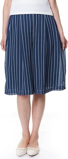 Amazon ハニーズ コルザ Honeys Colza ガウチョパンツ コンストライプ ｌ ロングパンツ 通販