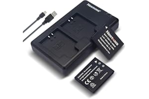 Newmowa NB-11L/11LH Battery (2 Pack) and Dual USB Charger Kit for Canon NB-11L/11LH and Canon PowerShot A2300 is, A2400 is, A2500, A2600, A3400 is, A3500 is, A4000 is, ELPH 110 HS, ELPH 115 HS