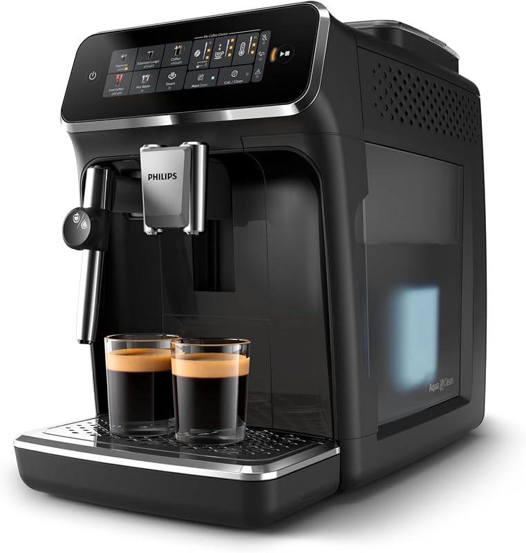 Macinacaff automatico per macchina da caff espresso - PHILIPS - EP3321/40 - Nero — foto 1 di 8