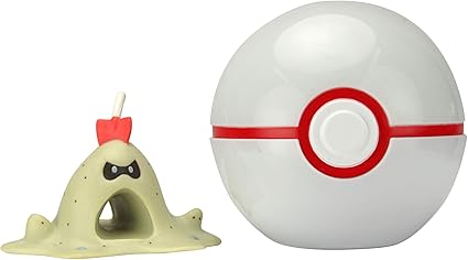 Amazon.com: PoKéMoN 95843 Velursi \u0026 Premier - Juego de pelotas de Pokemon  con figura original de 2.0 in y Pokéball para Clip N Go Belt, set con  Pokeball y figura de Pokemon