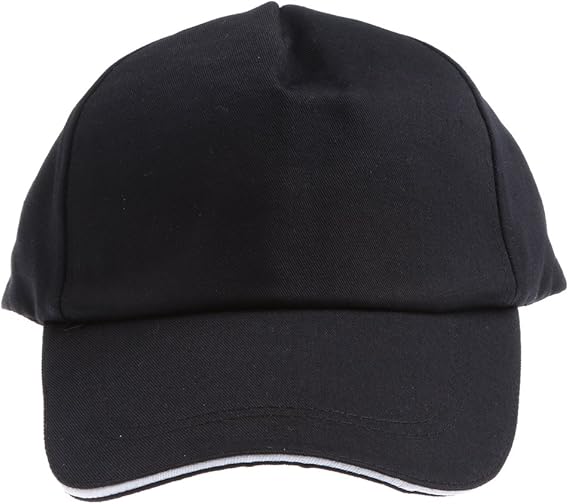 Amazon H Hilabee ベースボールキャップ帽子ヴィンテージゴルフキャップストラップバックスナップバック男性女性 ブラック メンズ 通販