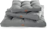 Bedsure Washable Dog Bed Extra Large 111x89x9cm Grey Oxford Fabric view 7