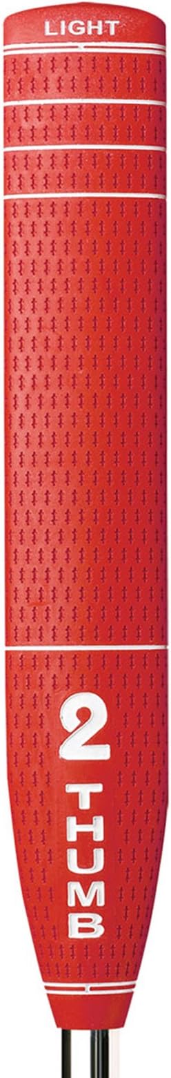 Two Thumb Light Putter Grips, Red