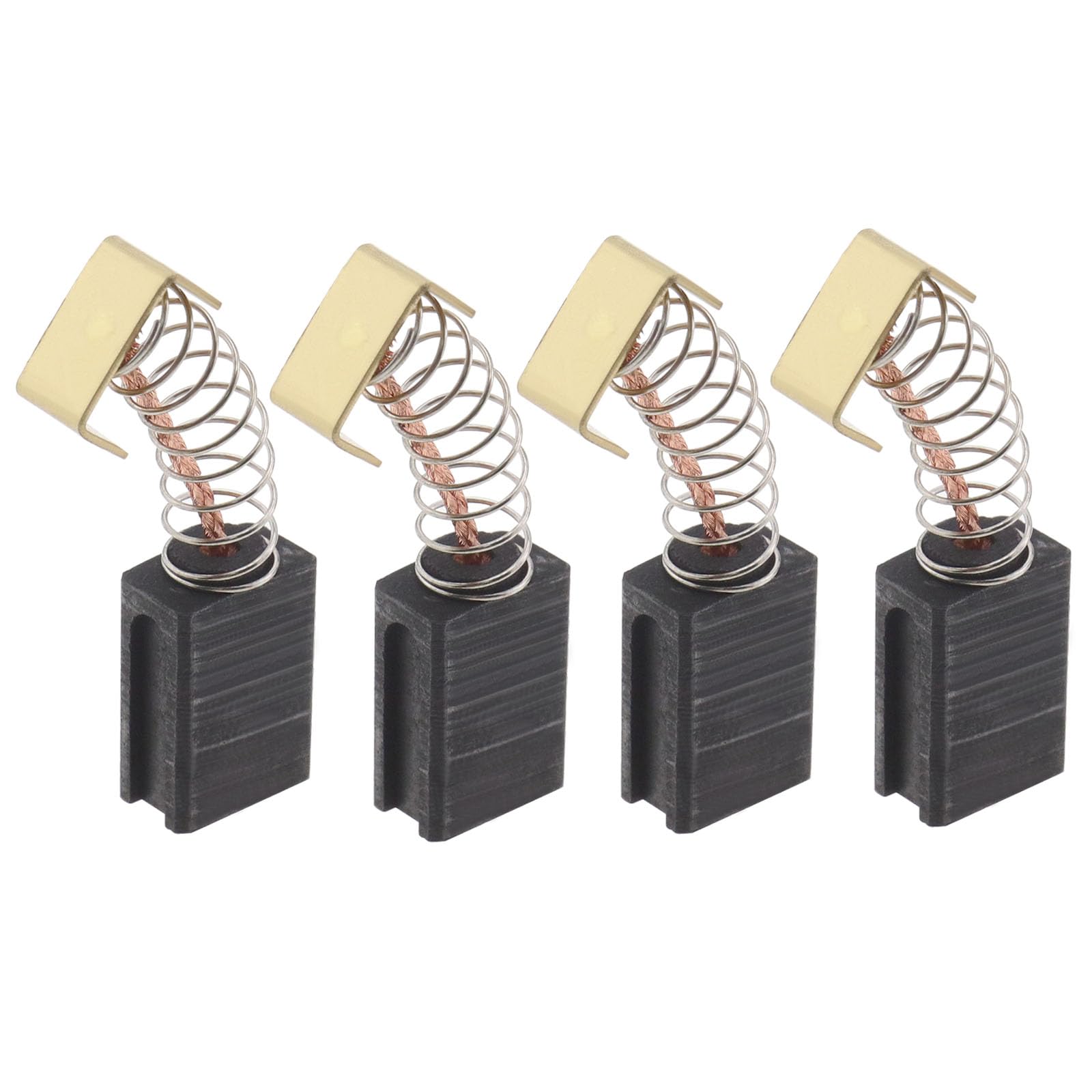 Be In Your Mind 2 Pairs of Carbon Brushes 6x10x14mm Electric Tool Angle Grinder Motor Carbon Brushes Compatible with Parkside PBH 1500 A1