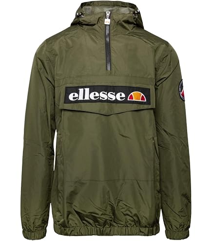 ellesse Men's Lombardy Padded Jacket, Anthracite, 3XL at Amazon