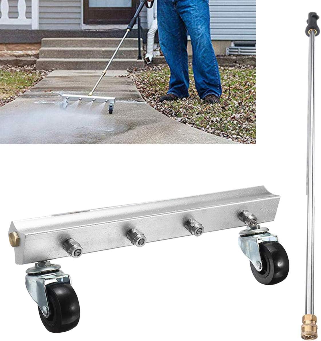 Beauneo High Pressure Washer Under Car Cleaner 4 Nozzle Under Body