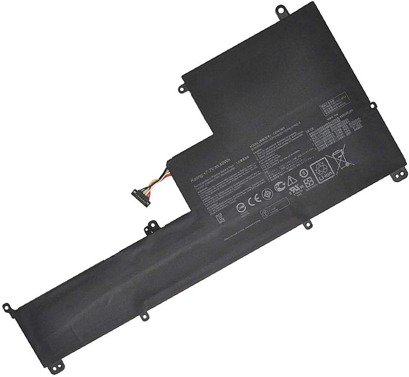 C23N1606 0B200-02210000 0B200-02210100 C23PQCH Laptop Battery Replacement for Asus Zenbook 3 UX390UA UX390UA-1A/1B/1C UX390UA-GS031T UX390UA-GS034T GS039T GS046T Series(7.7V 40Wh)