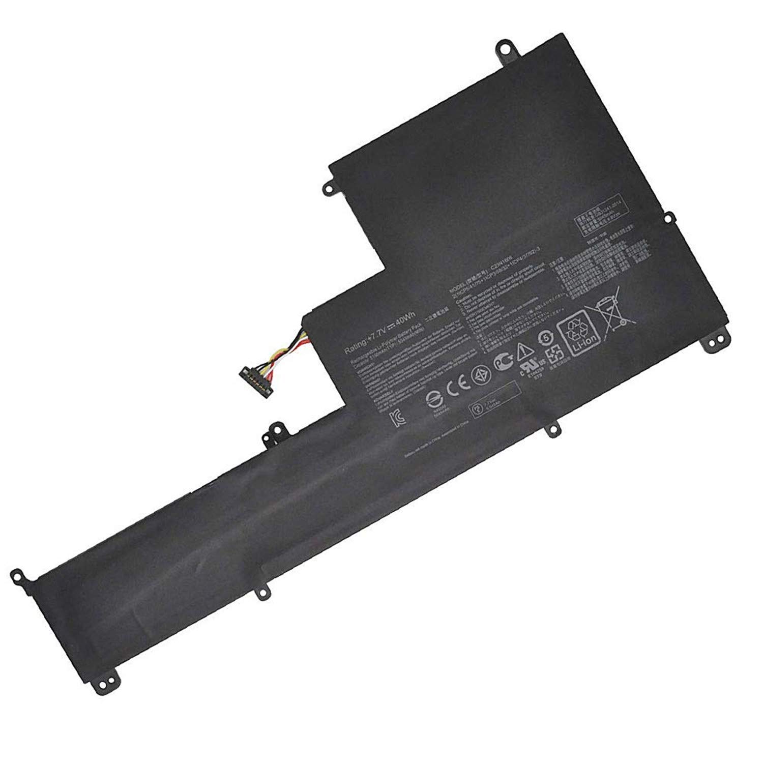C23N1606 0B200-02210000 0B200-02210100 C23PQCH Laptop Battery Replacement for Asus Zenbook 3 UX390UA UX390UA-1A/1B/1C UX390UA-GS031T UX390UA-GS034T GS039T GS046T Series(7.7V 40Wh)