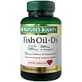 Nature's Bounty Fish Oil + D3 1200 mg Softgels 90 ea