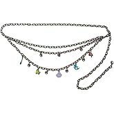 Disney Belt, Chain Belt, Little Mermaid Ariel Chain Belt with Charms