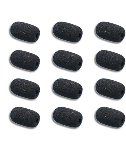 Bonnette Anti-Vent Cubilux Lot De 6 (Chat Mort) - Pare-Vent Fourrure Pour Micro-Cravate - Extérieur Et Intérieur
