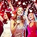 Wireless Portable Karaoke Microphone - 2018 New design Instagram 5000+Likes Bluetooth Karaoke Microphone/Handheld Cellphone Karaoke Player for iPhone or Android Smartphone & PC (Black)
