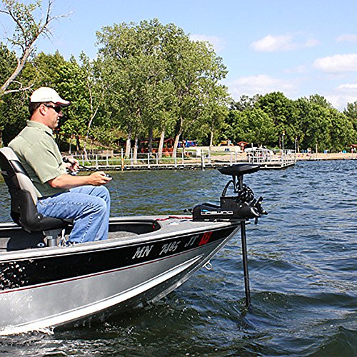 Haswing-Cayman-12v-55lbs-Bow-Mount-Electric-Trolling-Motor-Black-54-Shaft