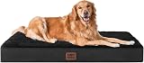 EHEYCIGA Large Orthopedic Dog Bed 91x68x9 cm with Removable Washable Cover