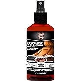 European Leather Care Leather Spot Cleaner 8 oz Car Leather Cleaner and Conditioner for Leather Couch Cleaner, Furniture, Car Seat, Shoes, Boots, Purse - Natural Ingredient Leather Shoe Cleaner USA