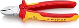 KNIPEX Diagonal Cutter 180 mm Chrome Vanadium VDE Precision Cutting
