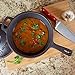 Zelancio Cookware 2.5-Quart Pre-Seasoned Non-Enameled Baked Bean Sauce Pot with Lid