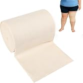 Tubular Bandage Elastic Compression Bandages Roll for Plus Size Leg Knee Wound Care Size H Breathable Cotton Stockinette Tubing Sleeve (2 Inch x 5.5 Yard)