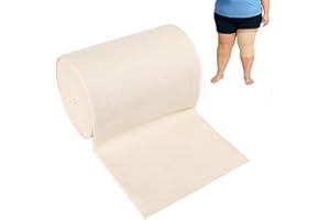 Tubular Bandage Elastic Compression Bandages Roll for Plus Size Leg Knee Size H Breathable Cotton Stockinette Tubing Sleeve (